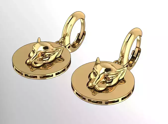 Panter Earrings
