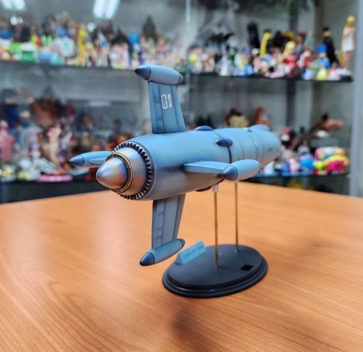 Future Boy Conan spacecraft 3D print model_2