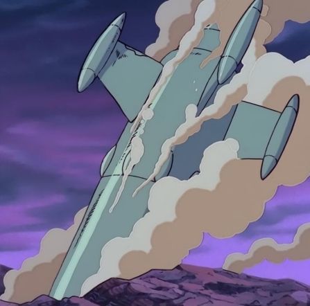 Future Boy Conan spacecraft 3D print model_7