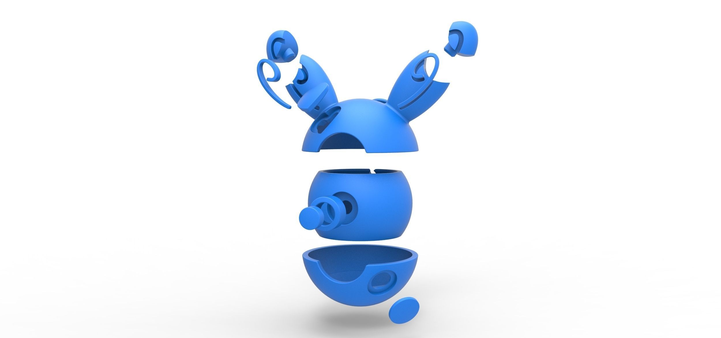 Spinda orb 3D print model_20