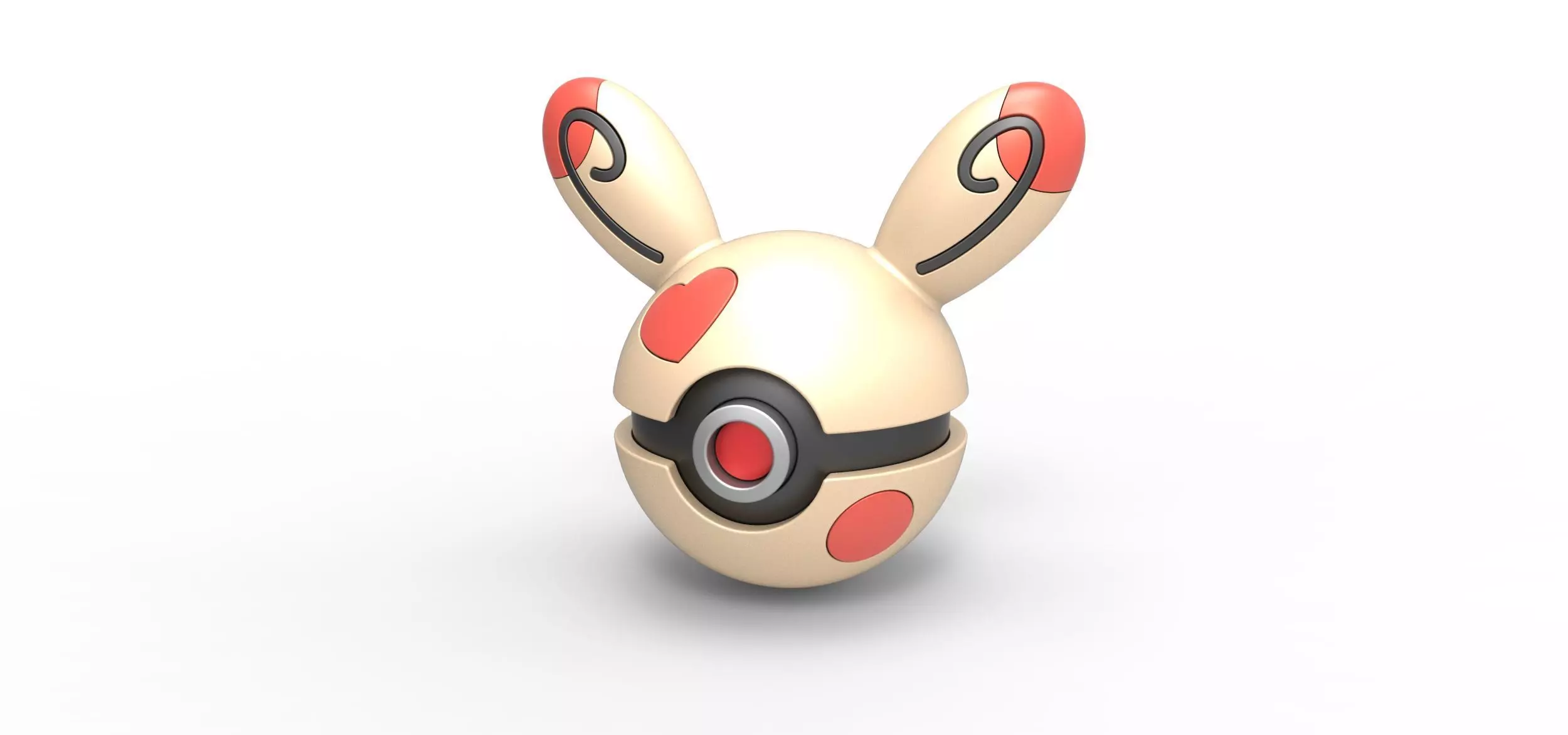 Spinda orb 3D print model_0