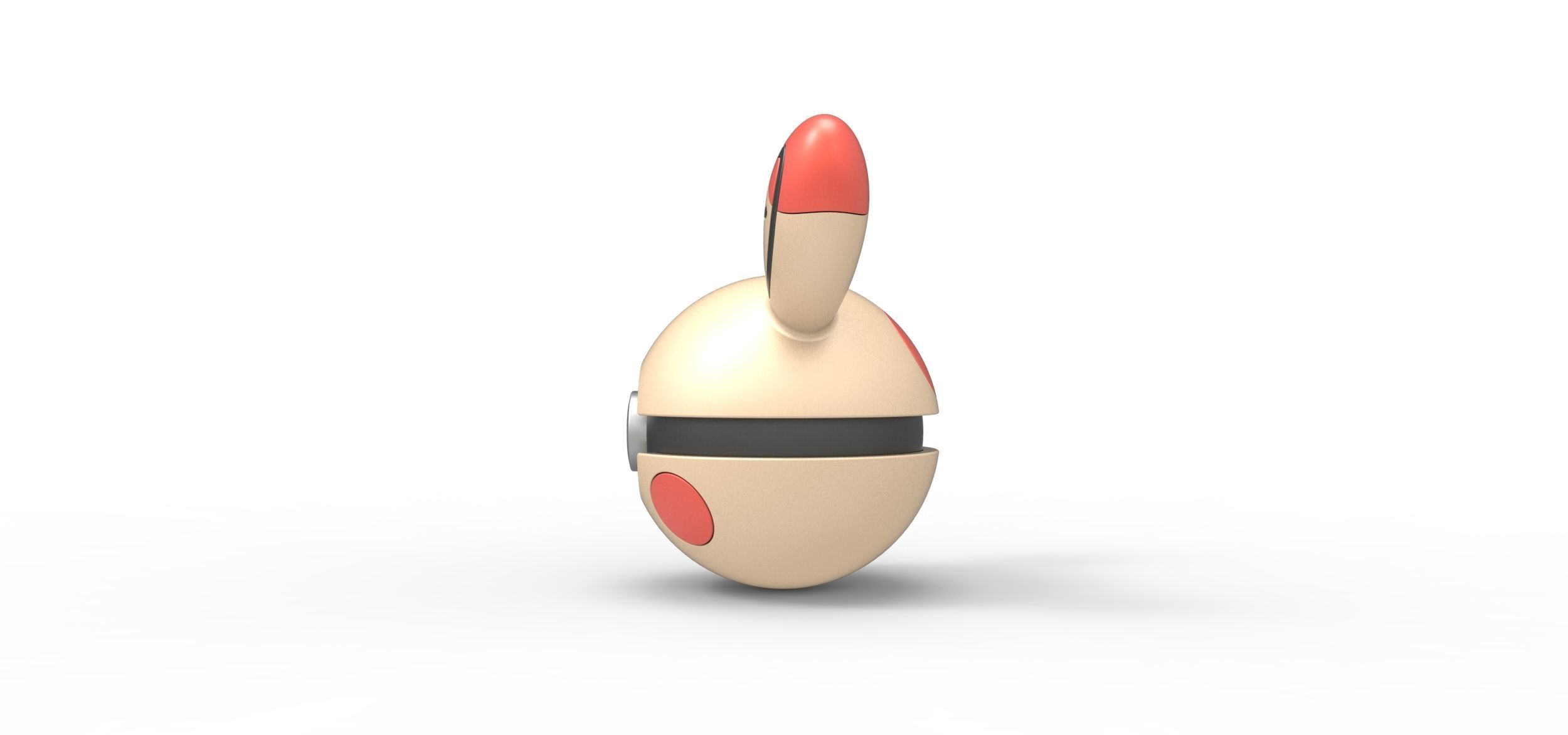 Spinda orb 3D print model_6