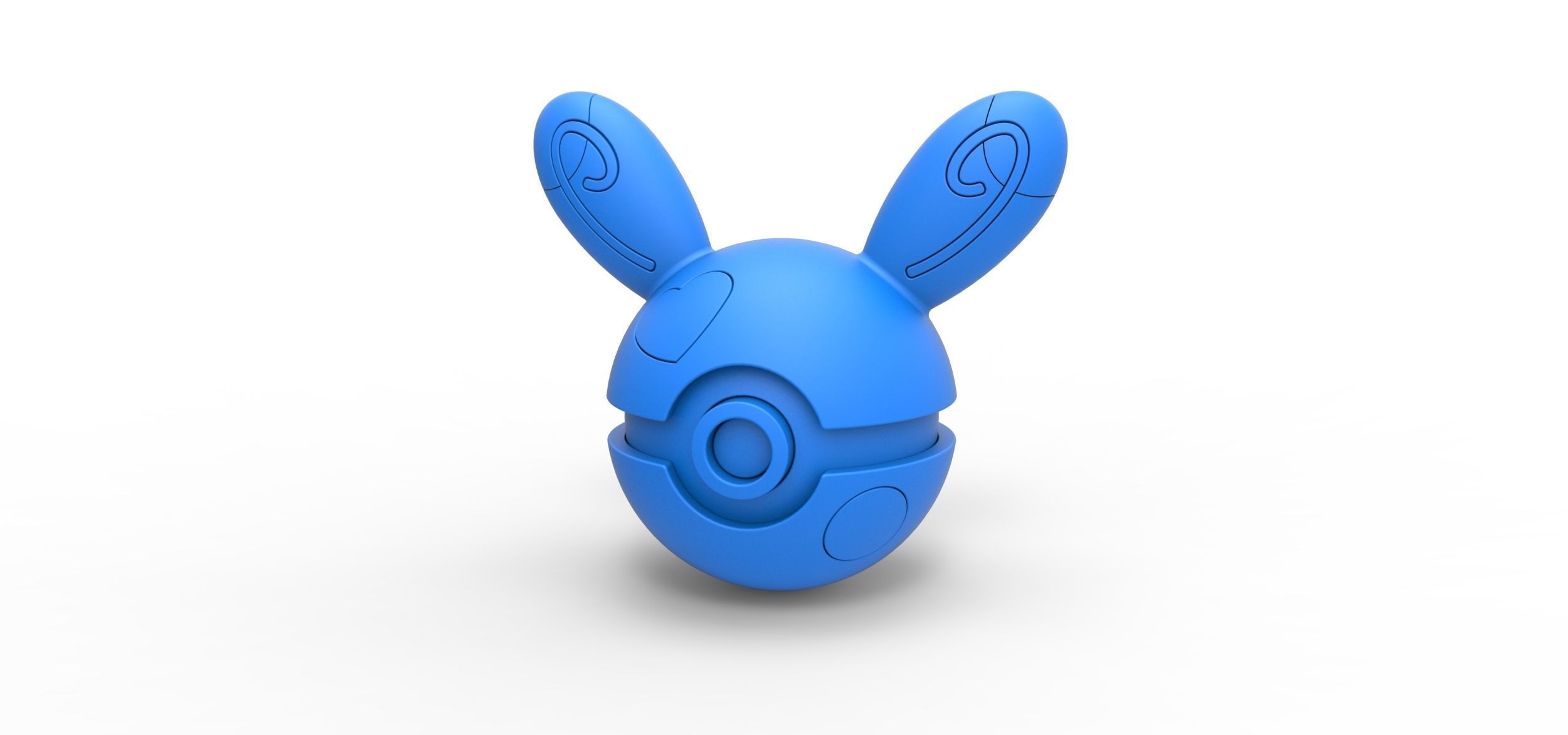 Spinda orb 3D print model_9