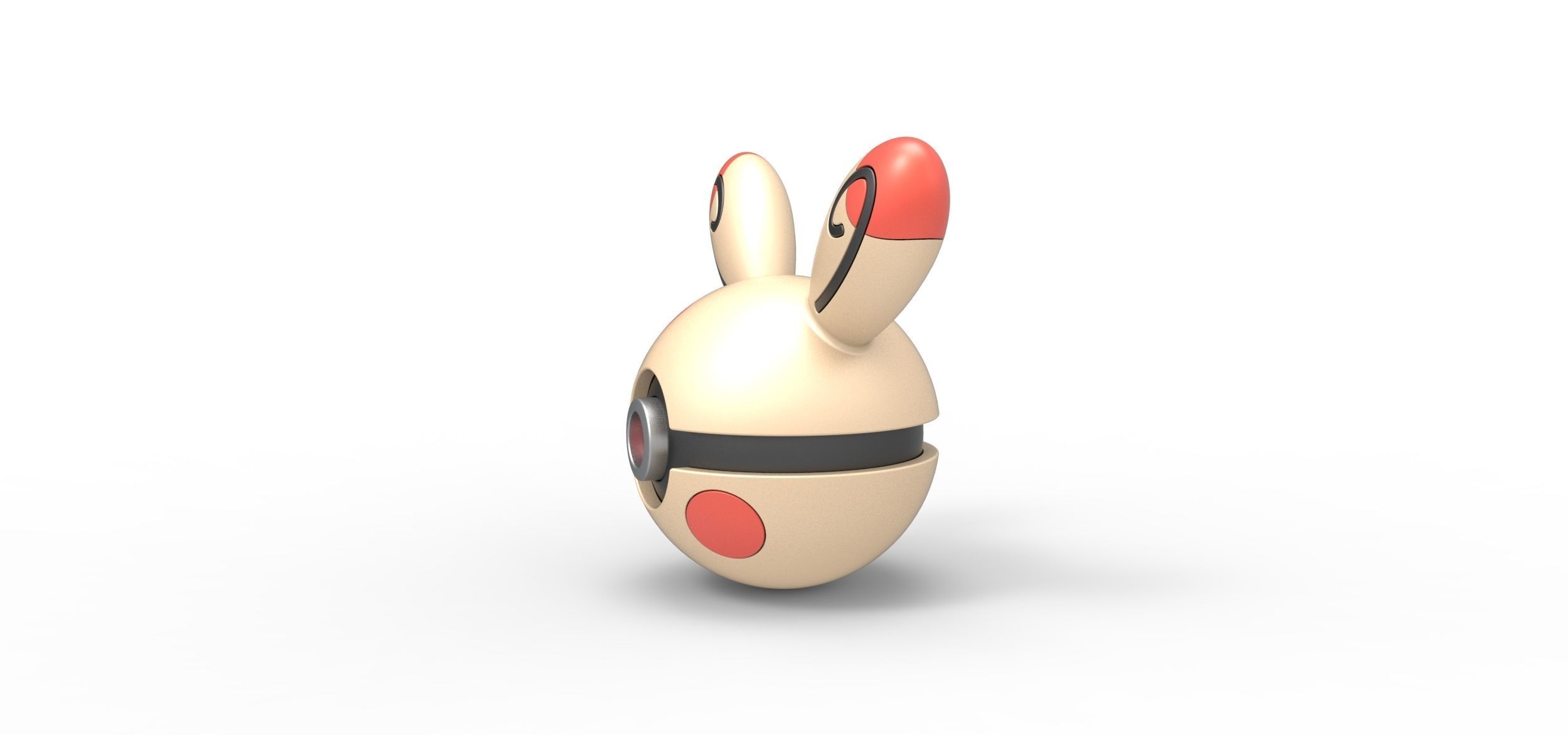 Spinda orb 3D print model_5