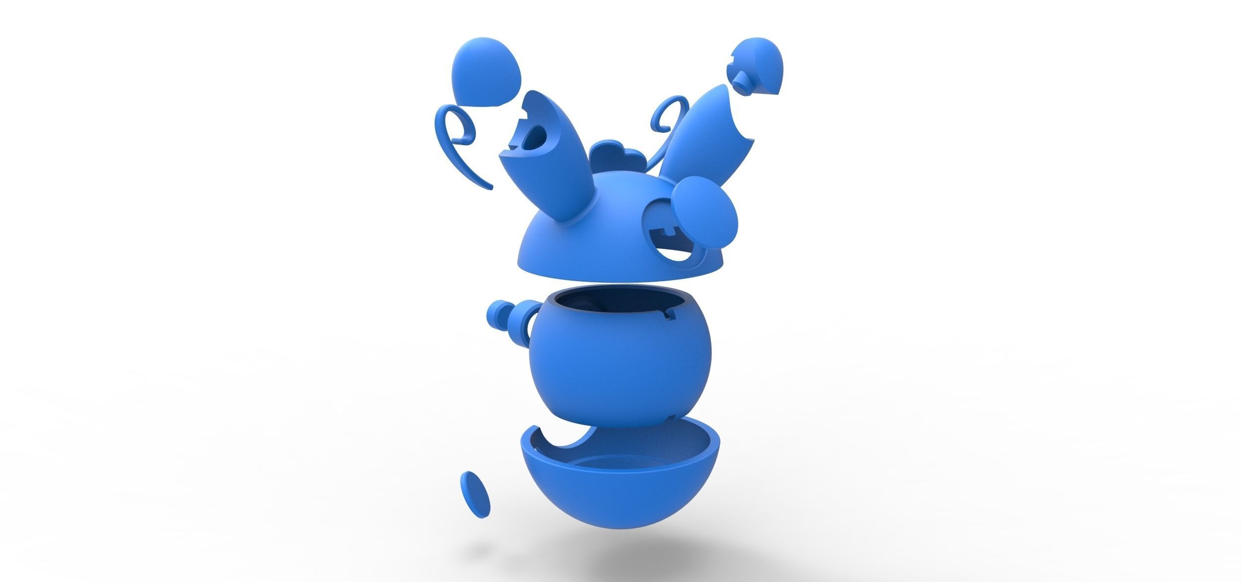 Spinda orb 3D print model_22