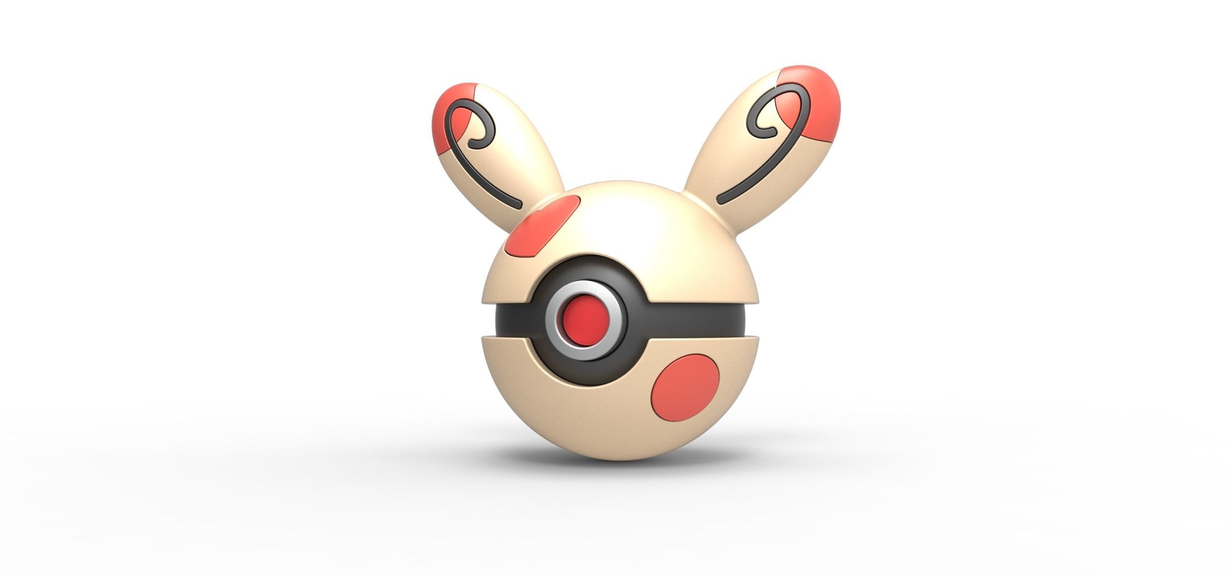 Spinda orb 3D print model_1