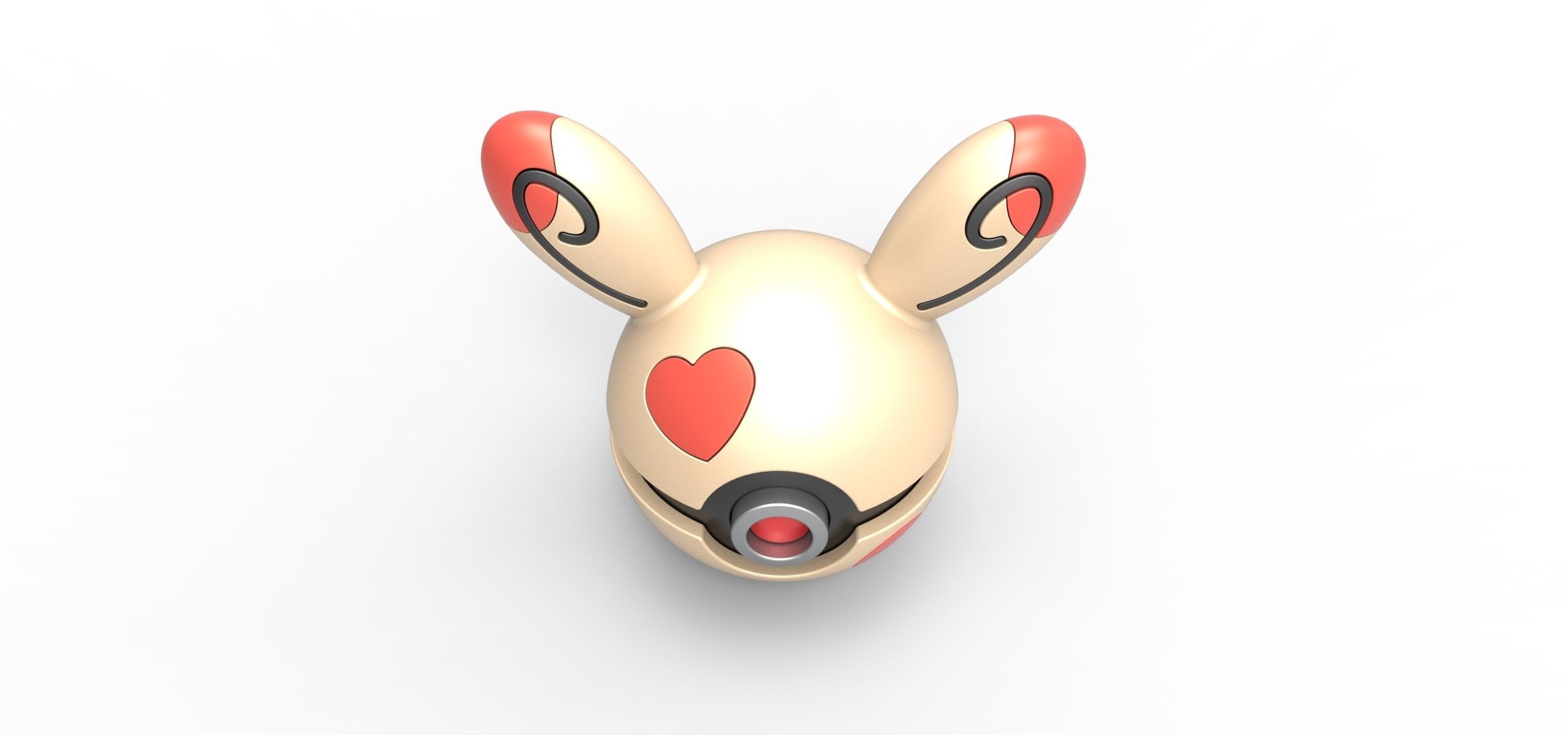 Spinda orb 3D print model_3