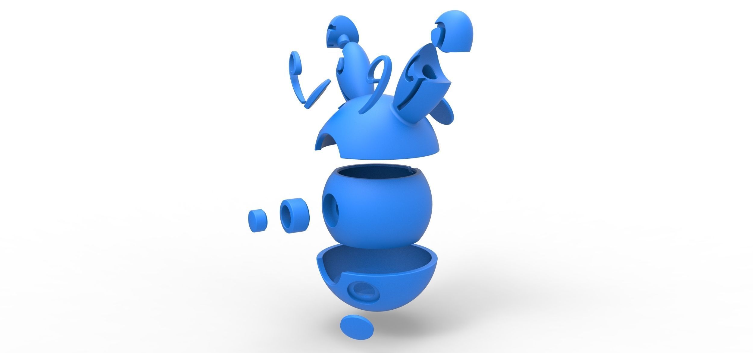 Spinda orb 3D print model_18