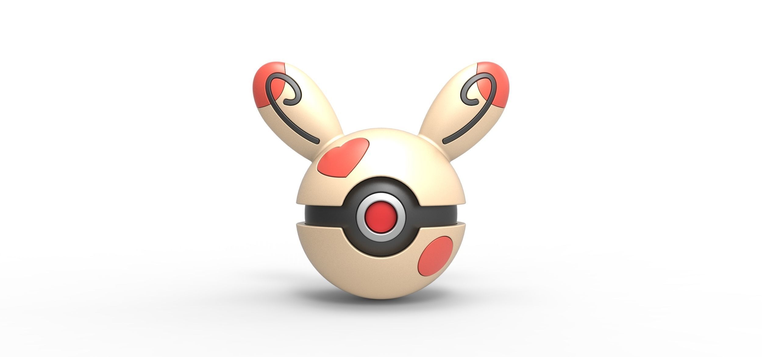 Spinda orb 3D print model_2