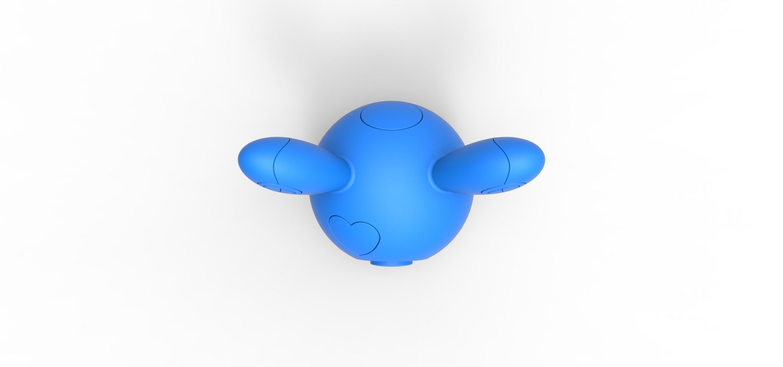 Spinda orb 3D print model_13