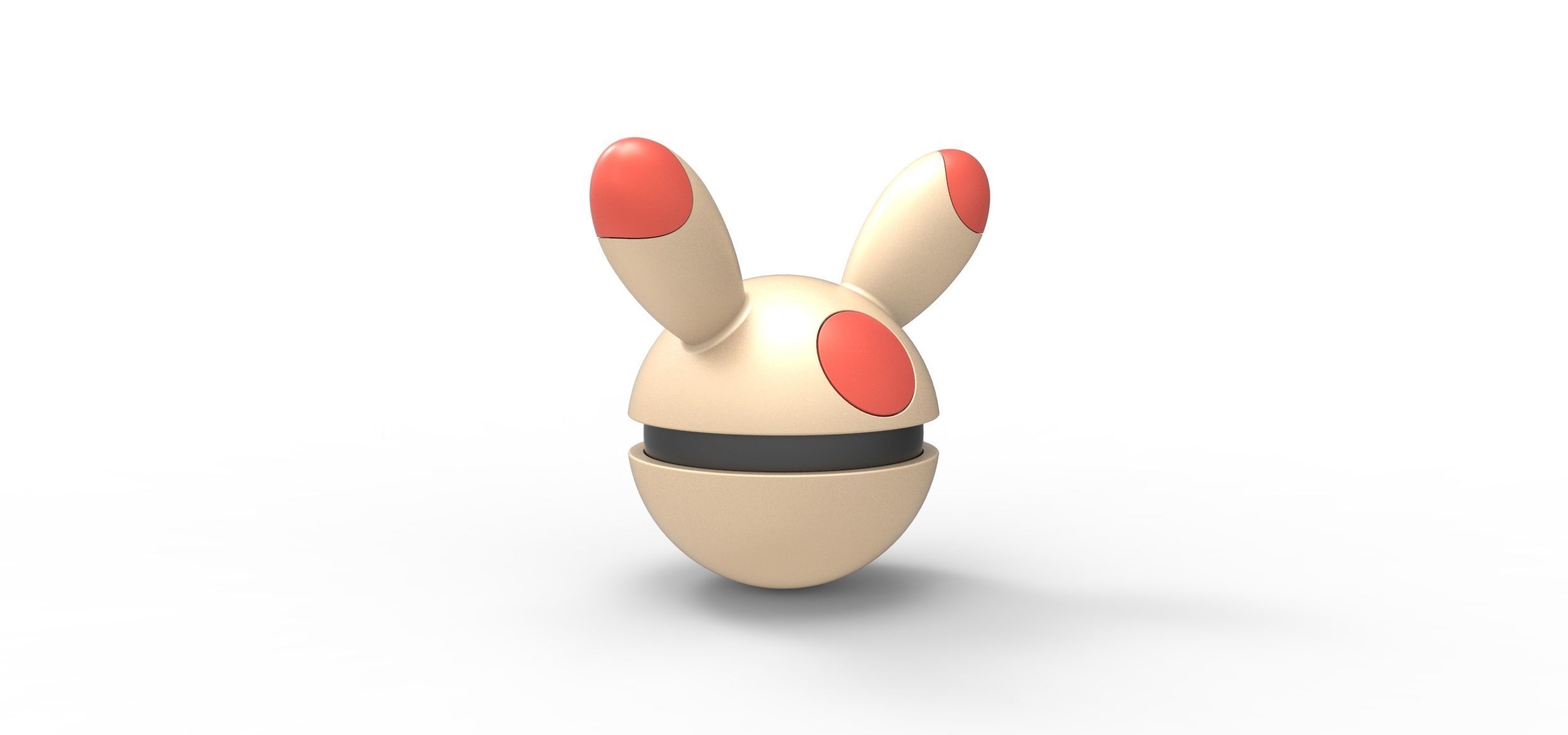 Spinda orb 3D print model_7