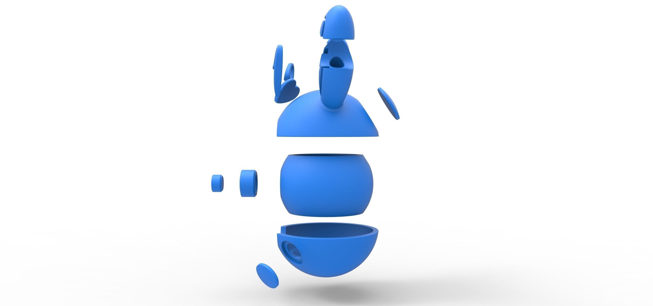 Spinda orb 3D print model_21