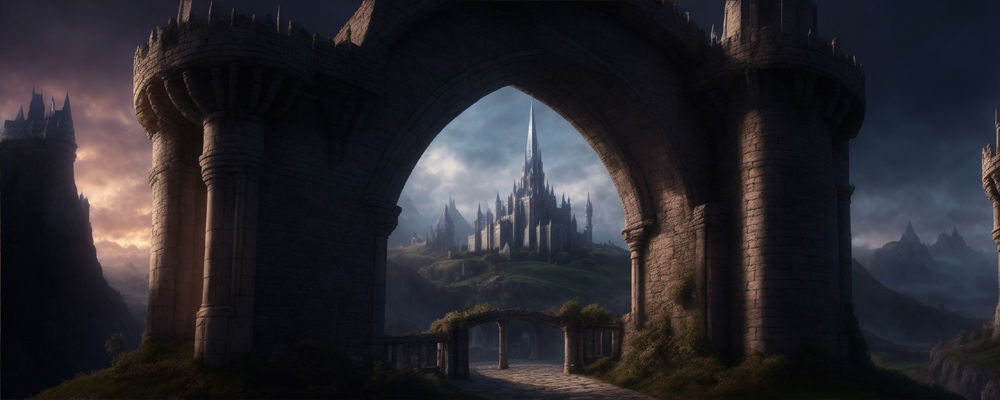 Fantasy Cities Backdrops Texture_33