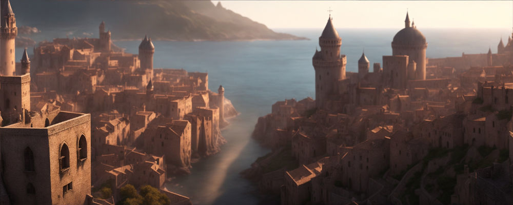 Fantasy Cities Backdrops Texture_4