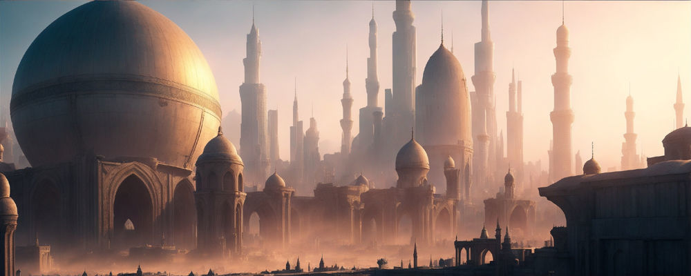 Fantasy Cities Backdrops Texture_8