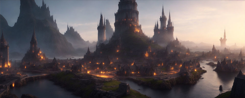 Fantasy Cities Backdrops Texture_7