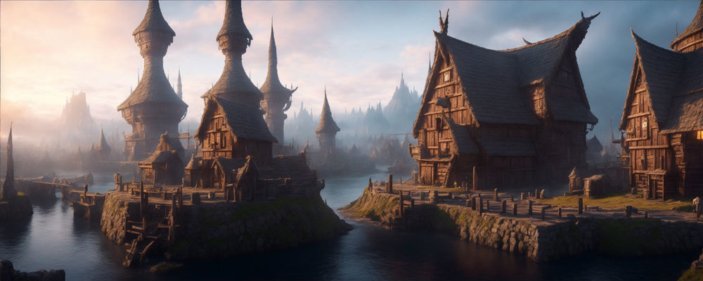 Fantasy Cities Backdrops Texture_6