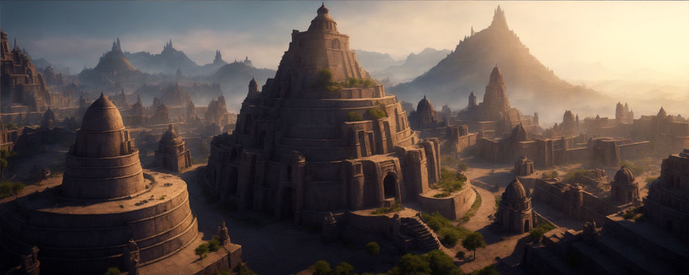 Fantasy Cities Backdrops Texture_23