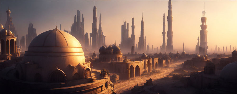 Fantasy Cities Backdrops Texture_28