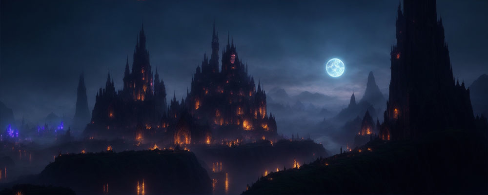 Fantasy Cities Backdrops Texture_1