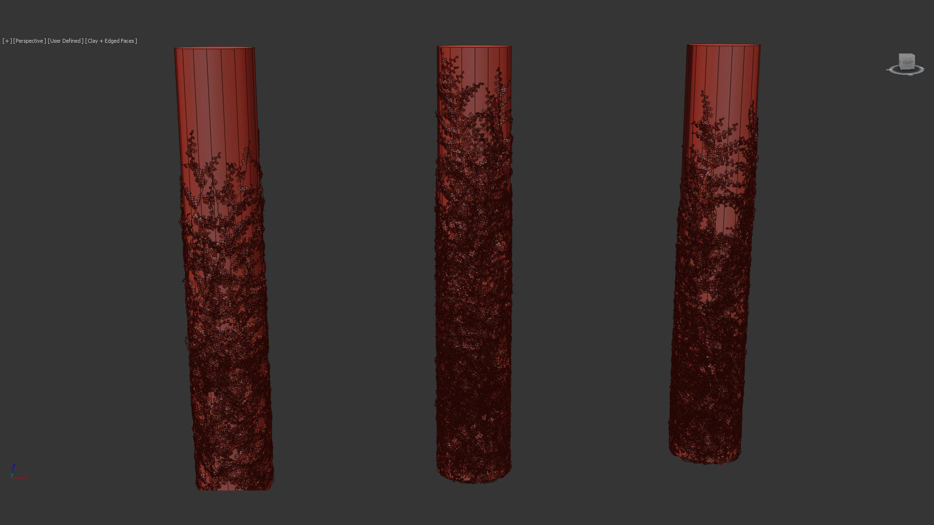 Ficus pumila Climbing Fig 01 3D model_12