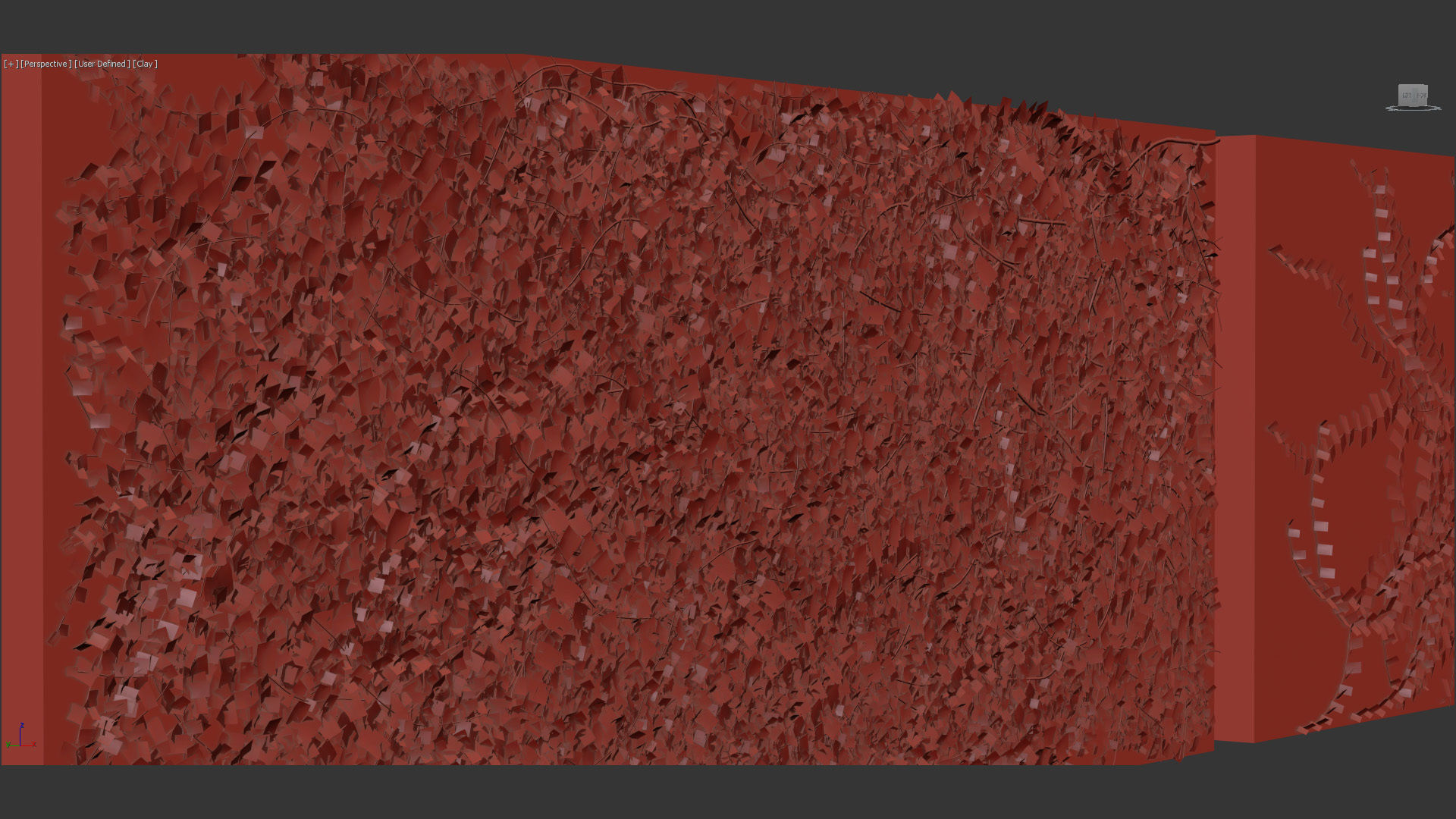 Ficus pumila Climbing Fig 01 3D model_9