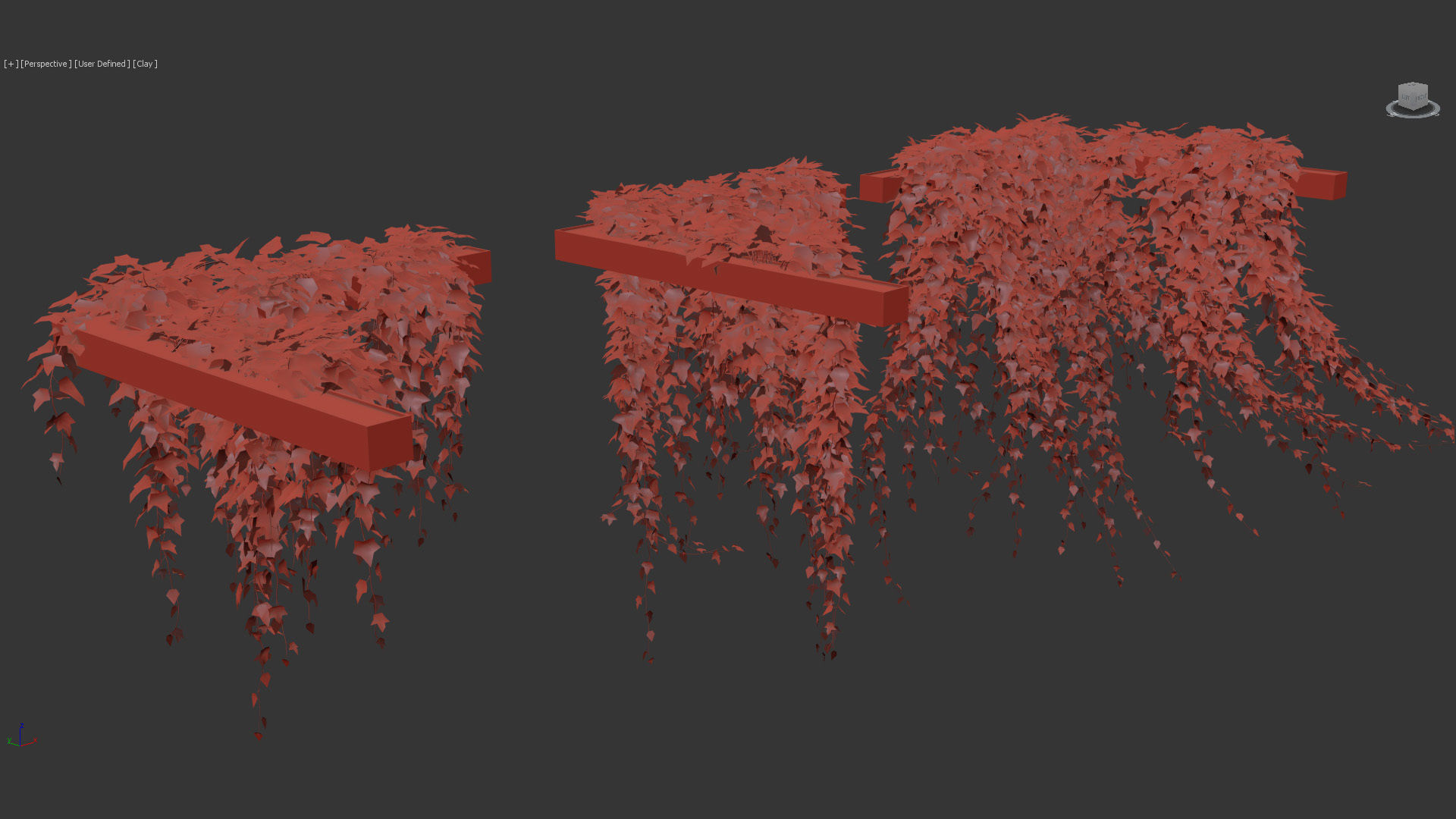 English ivy Hedera helix 02 3D model_9