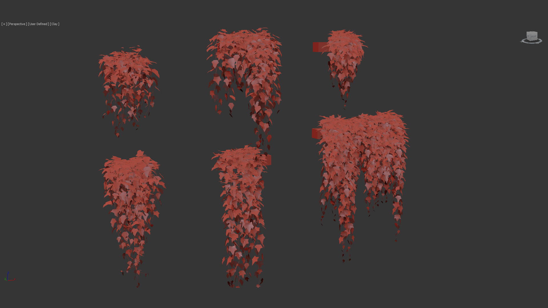 English ivy Hedera helix 01 3D model_11