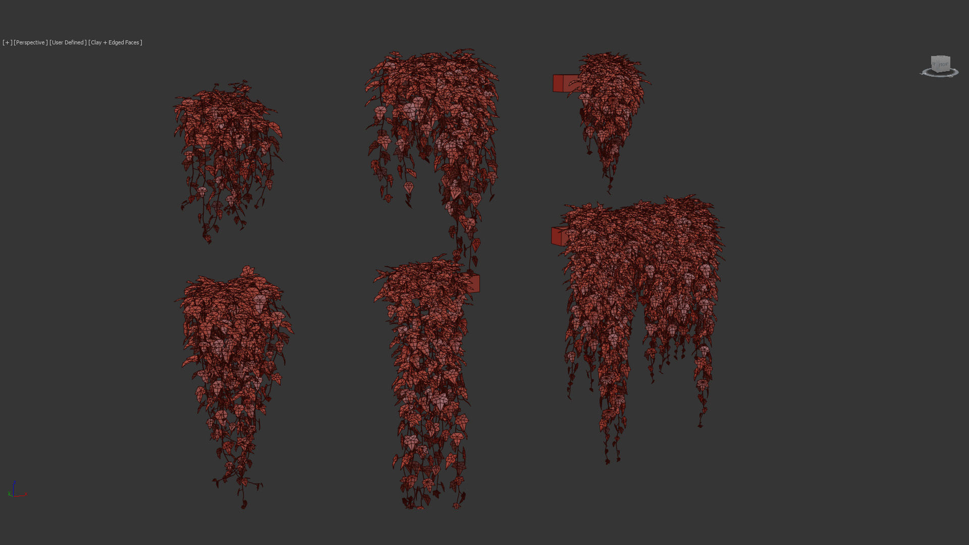 English ivy Hedera helix 01 3D model_12