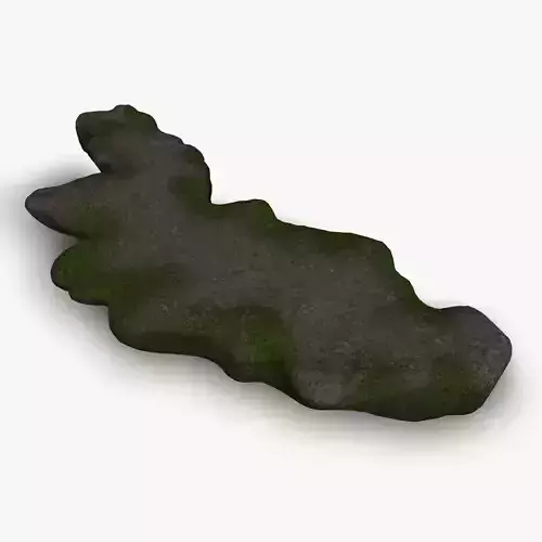 Rock Walkway 4 - Moss 1 Low-poly 3D model Rock Walkway 4 - Moss 1 Low-poly 3D model