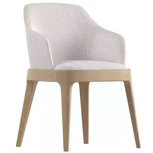 BRUCE DINING CHAIR 3D model