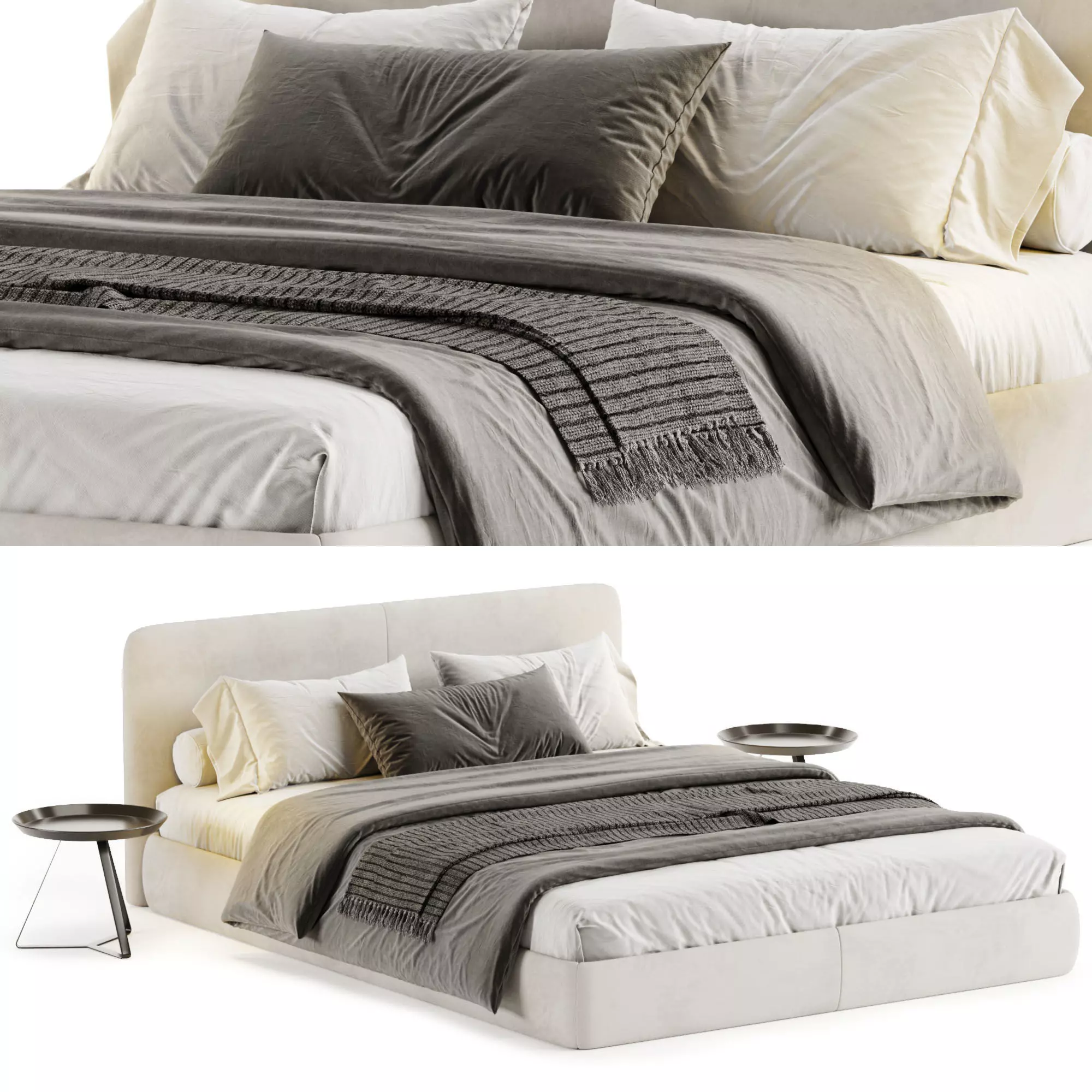 Nuvo Bed by Mononova 3D model_0