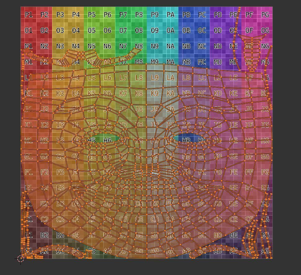 V for Vendetta - Guy Fawkes - Anonymous Mask Free low-poly 3D model_11