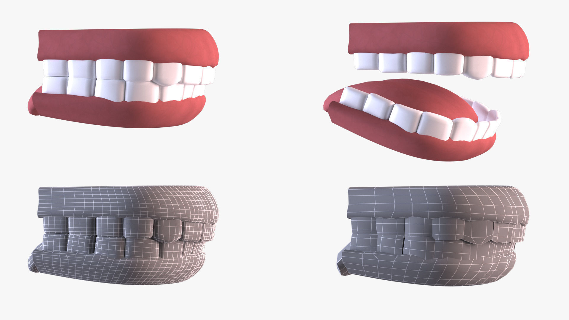 Cartoon Boy - Non Rigged Low-poly 3D model_11