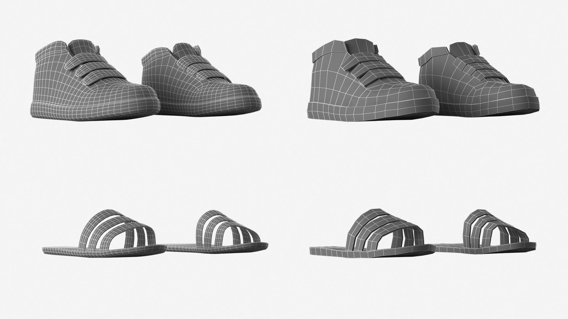 Cartoon Boy - Non Rigged Low-poly 3D model_17