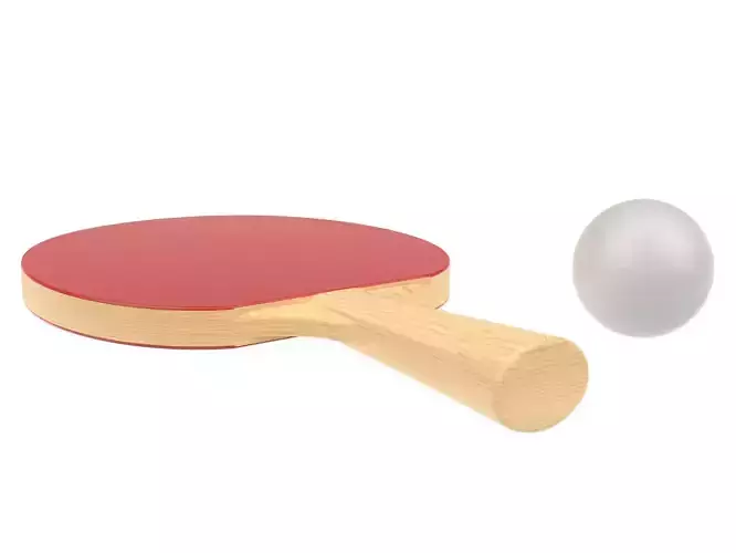 Tennis racquet 3D model