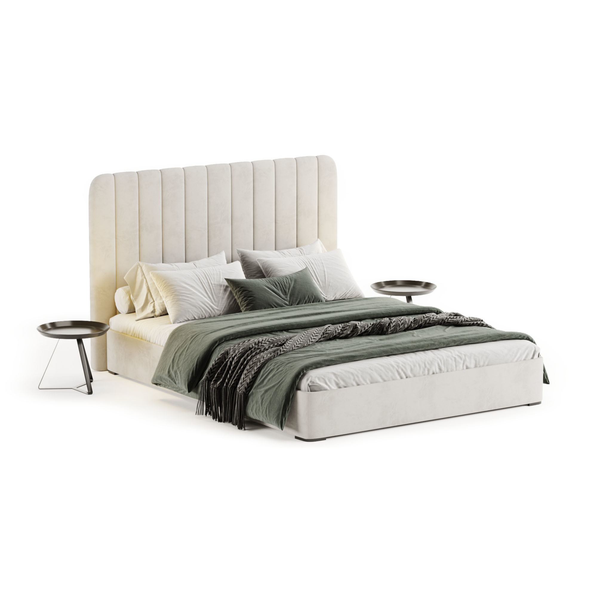 Bed K3 by Delavega 3D model_5