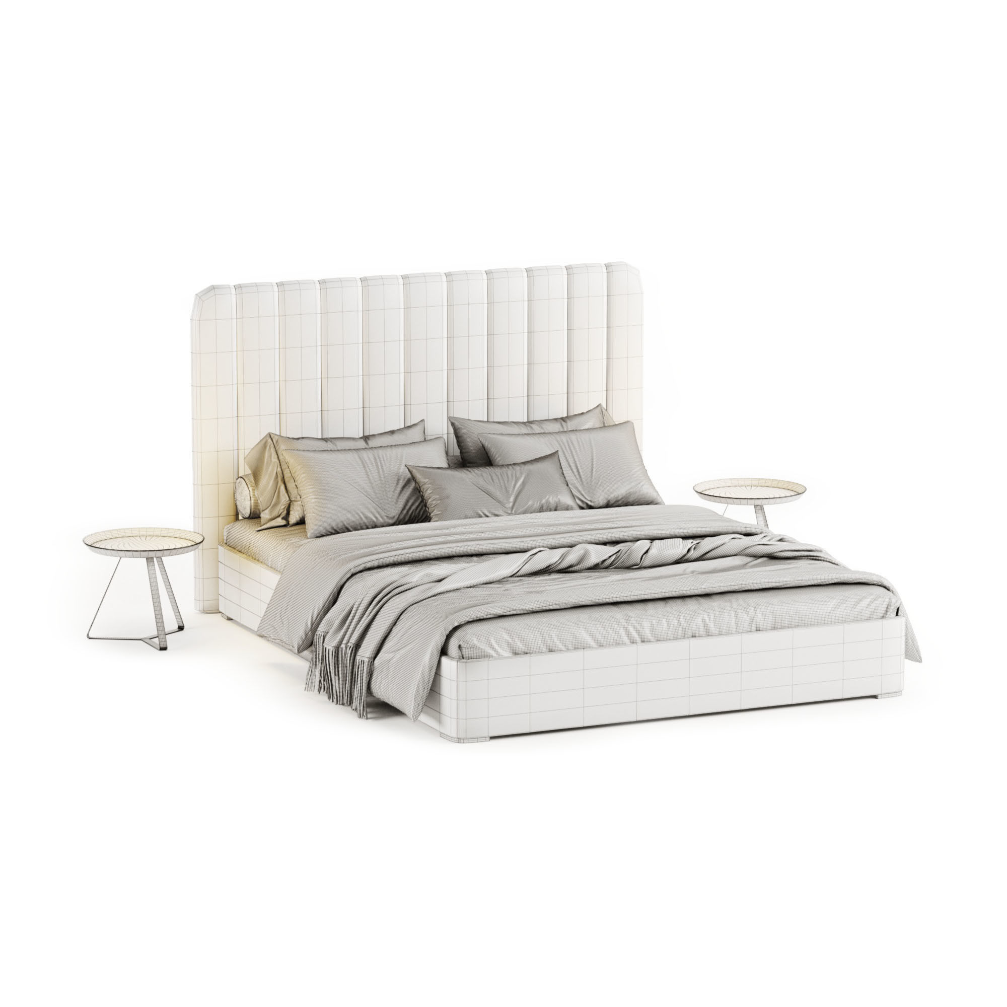 Bed K3 by Delavega 3D model_10