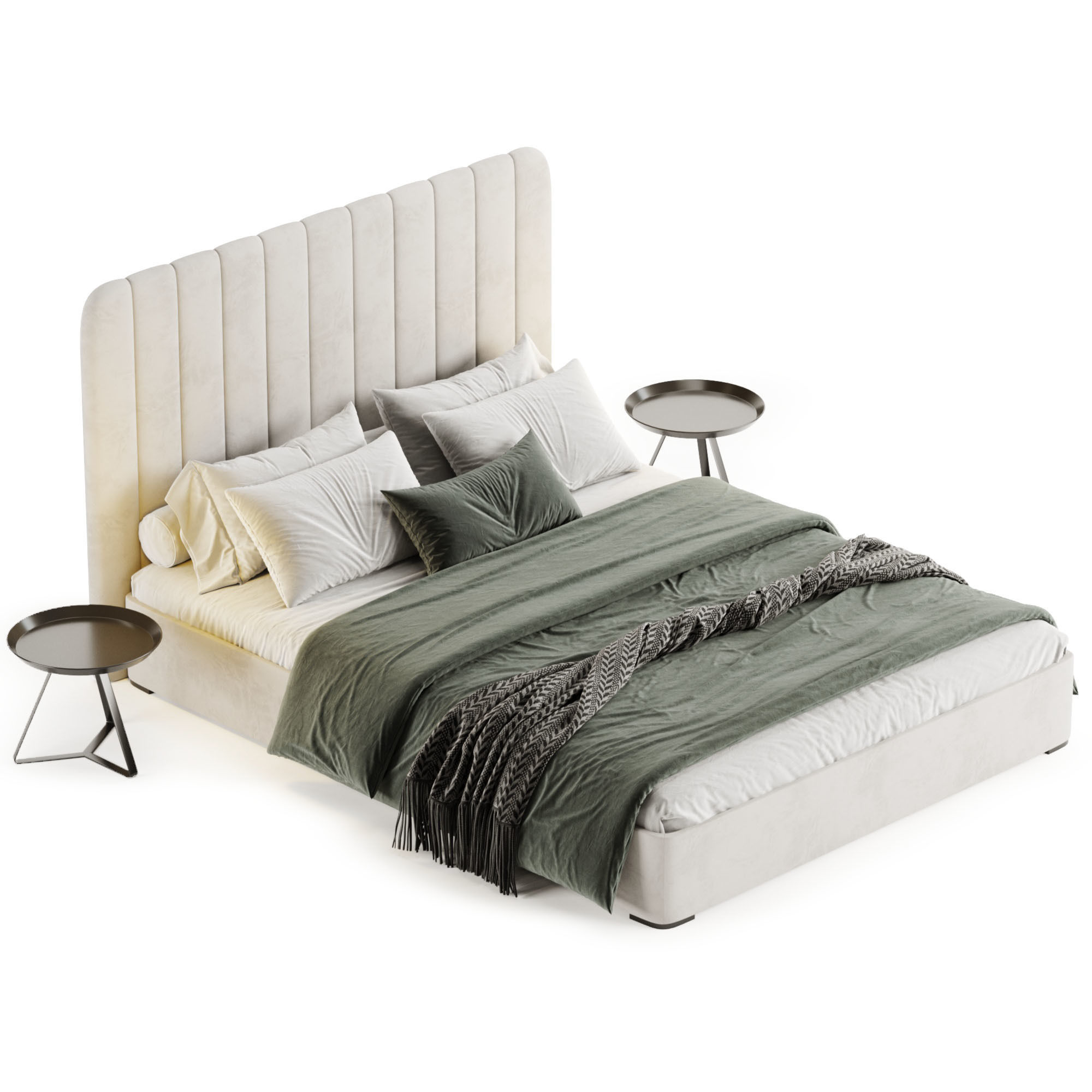 Bed K3 by Delavega 3D model_3