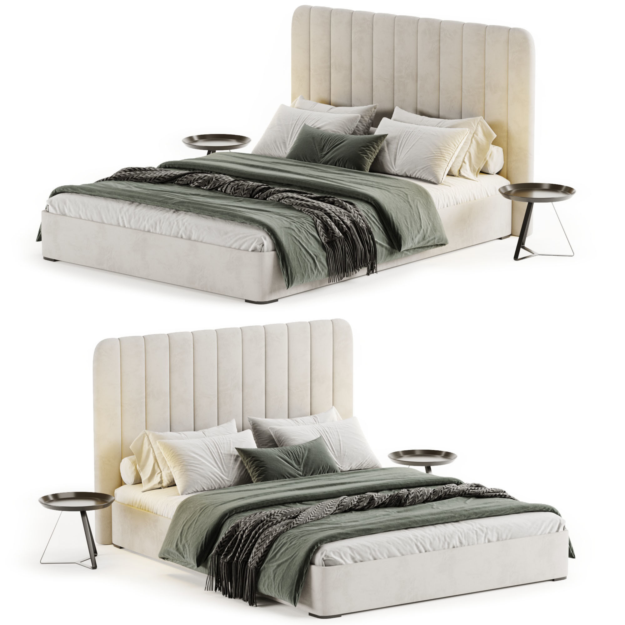 Bed K3 by Delavega 3D model_2