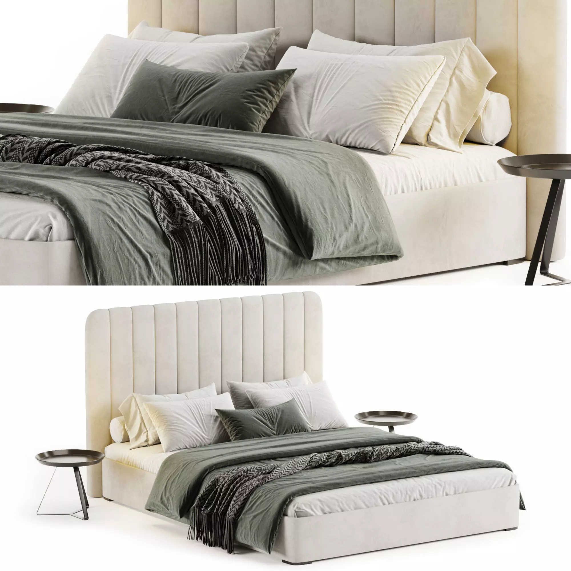 Bed K3 by Delavega 3D model_0