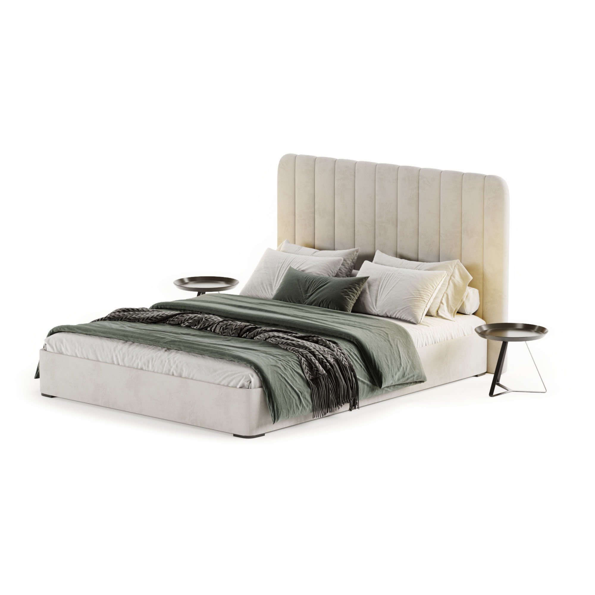 Bed K3 by Delavega 3D model_6