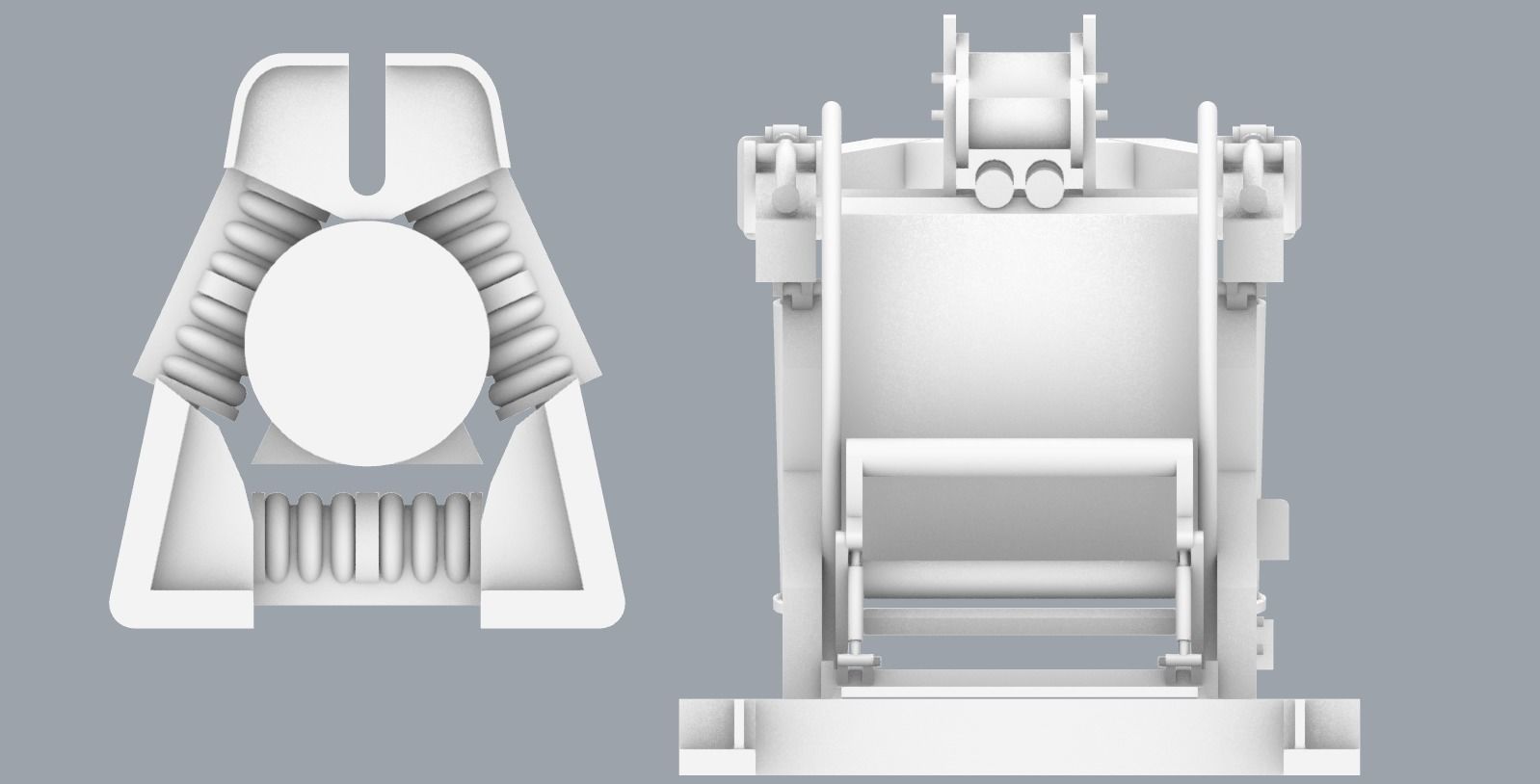 PM Lamor Umbilical Hose Reel LUT 3D print model_17
