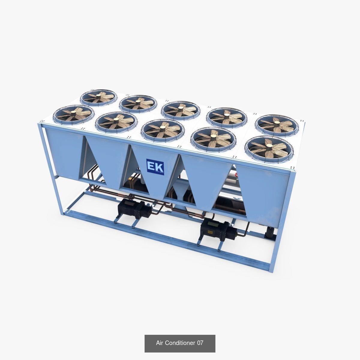 Air Conditioner Set 01 3D Model Collection_19