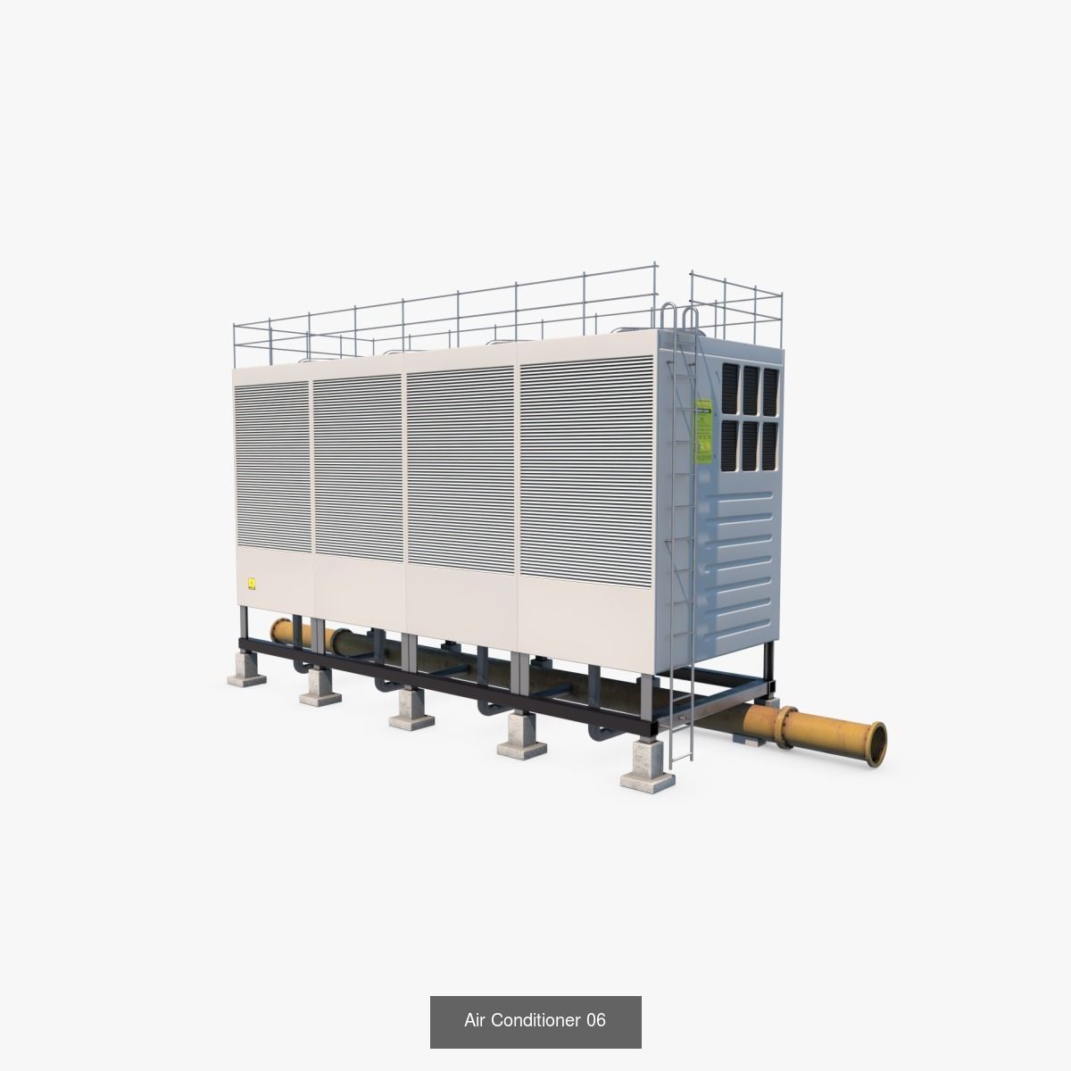Air Conditioner Set 01 3D Model Collection_18