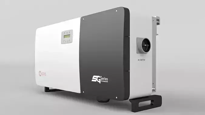 Solis Inverter 3d Model Low-poly 3D model
