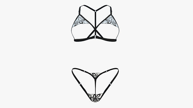 Sexy Lingerie SS25 3D model