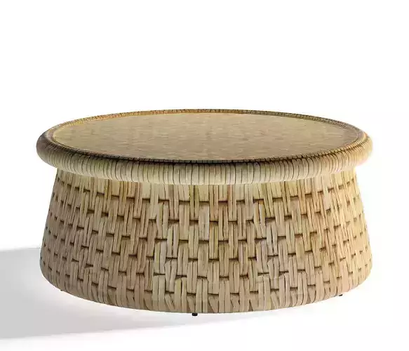 Rattan Coffee Table