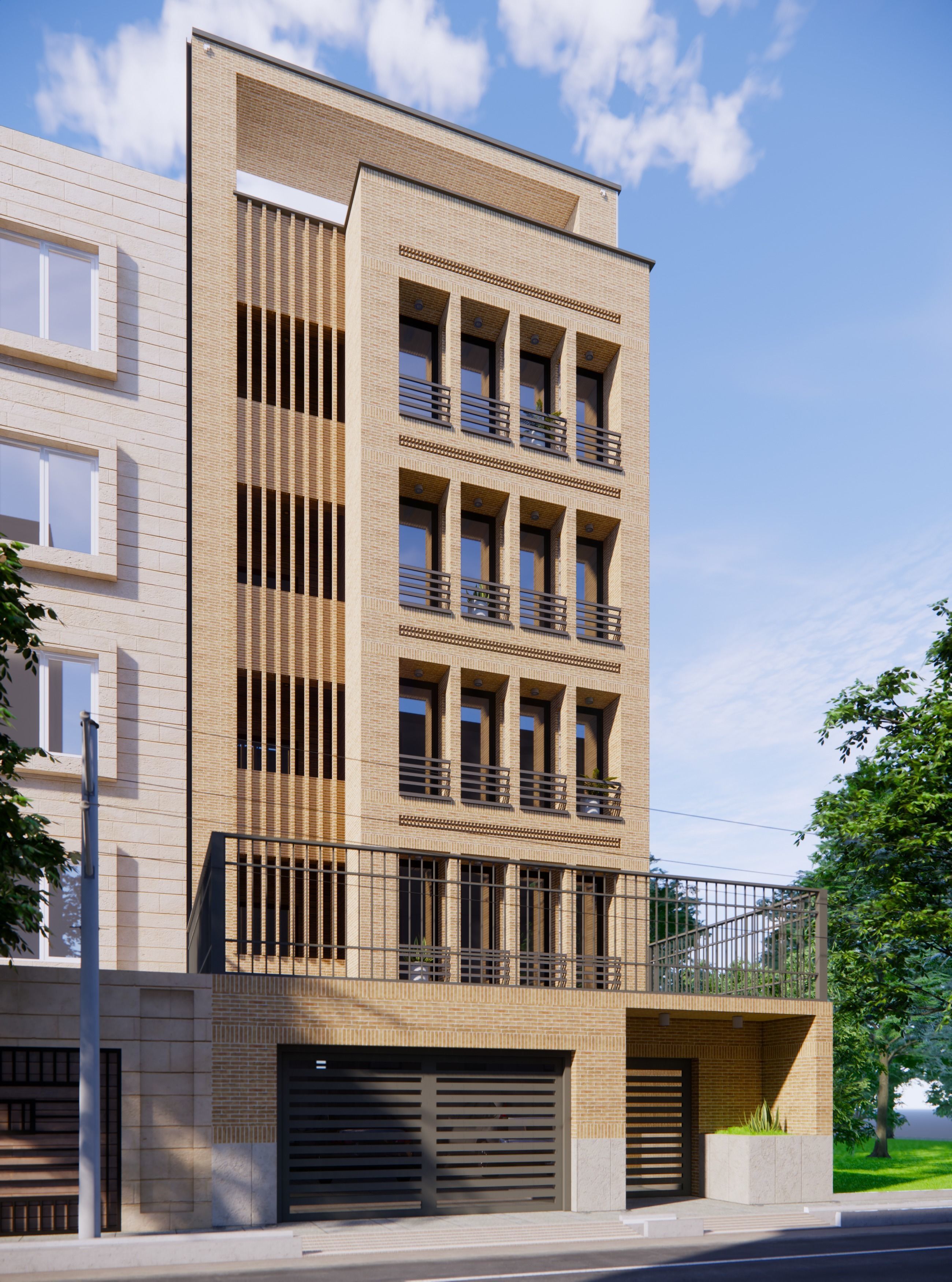 Residential 01 3D model_3