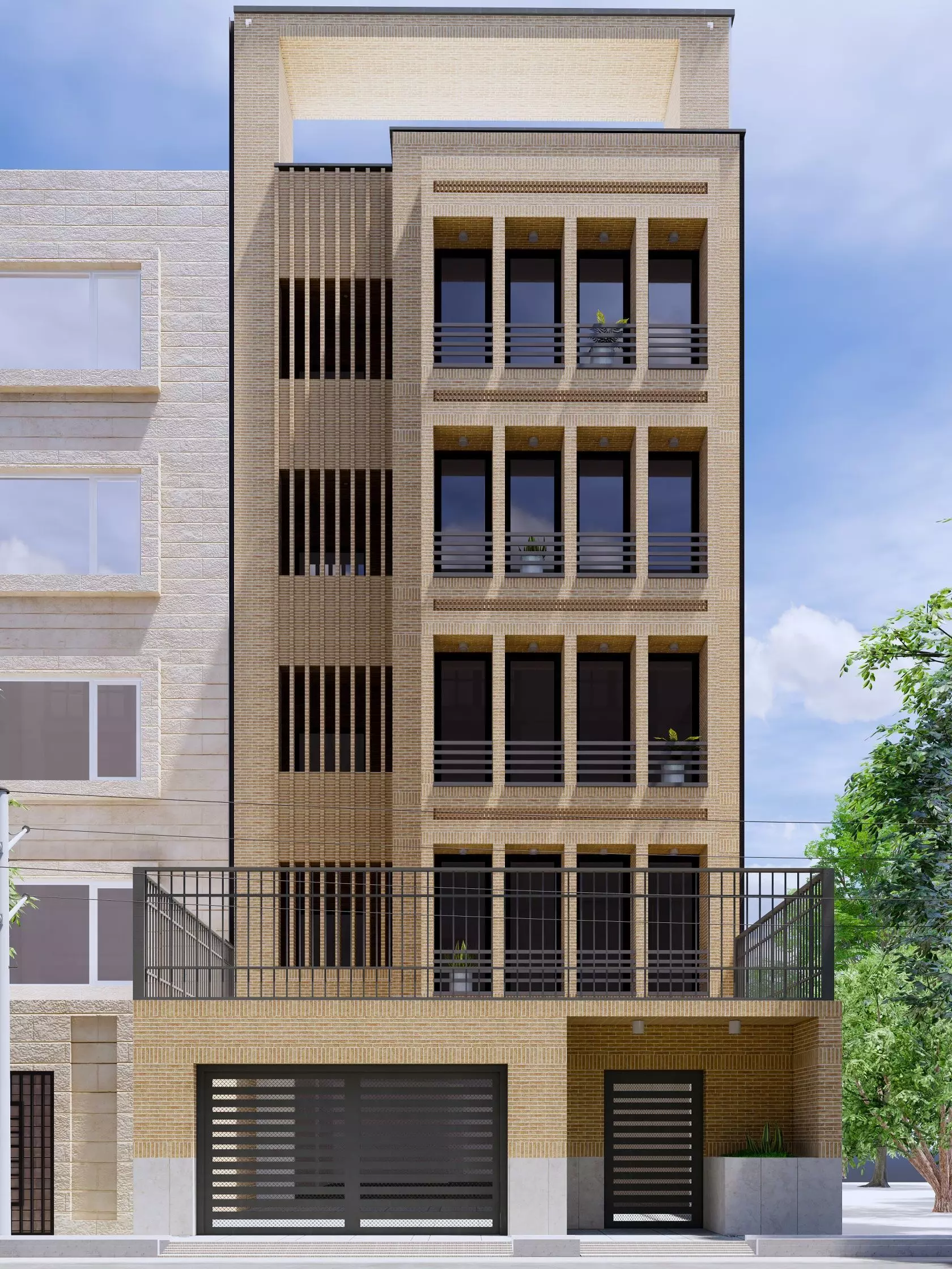 Residential 01 3D model_0